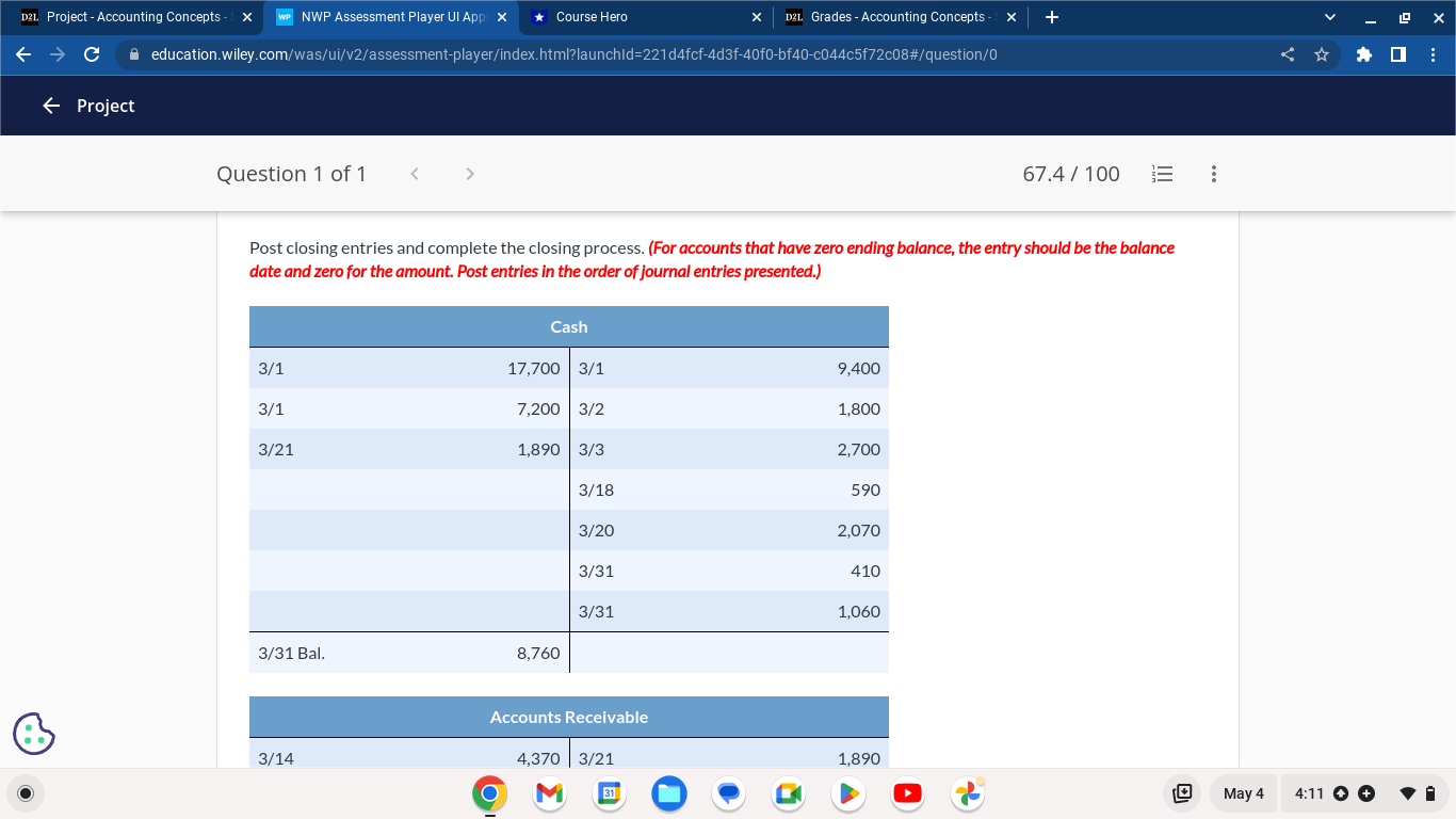 (e) M May 4 3:08 + +D21 Project - Accounting Concepts -