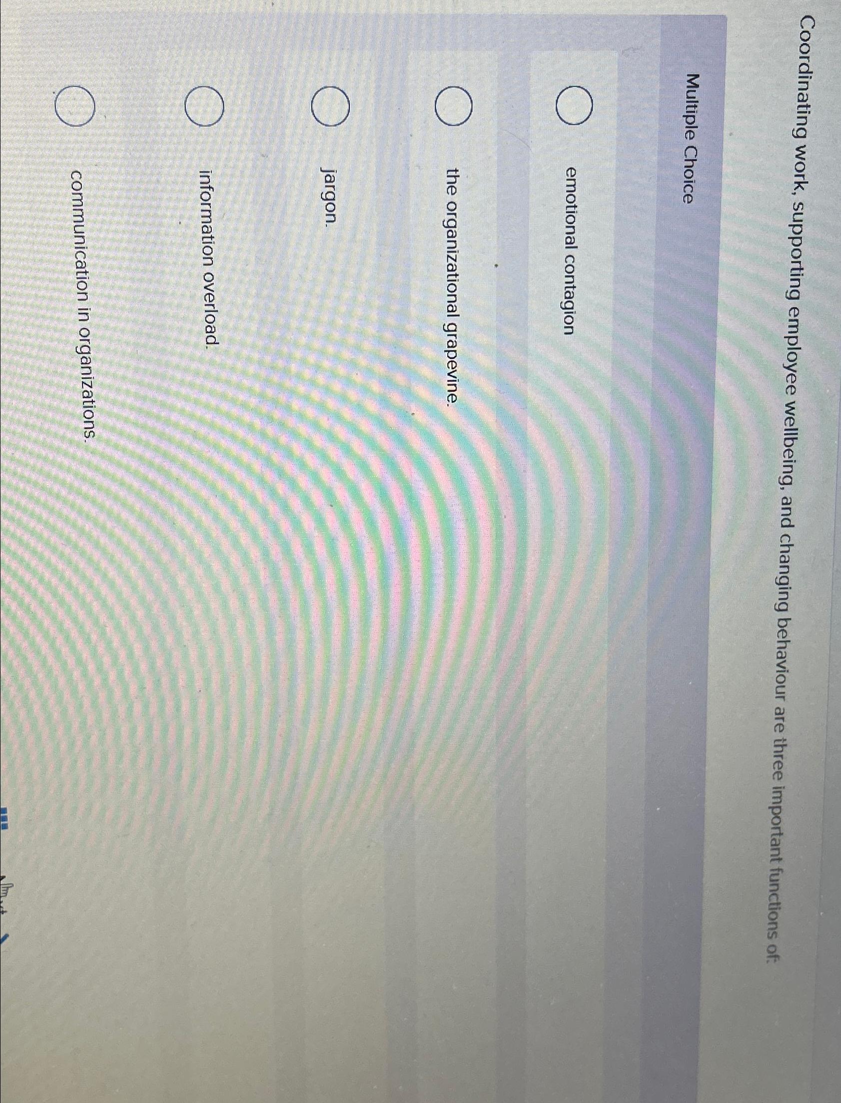 Coordinating work, supporting employee wellbeing, and changing behaviour are three important