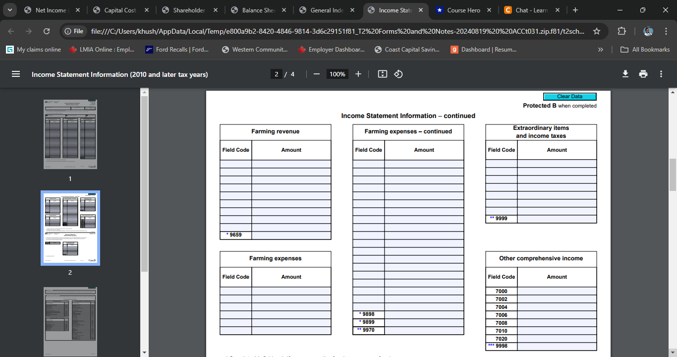 return, unless the corporation is located in Quebec or Alberta. If the