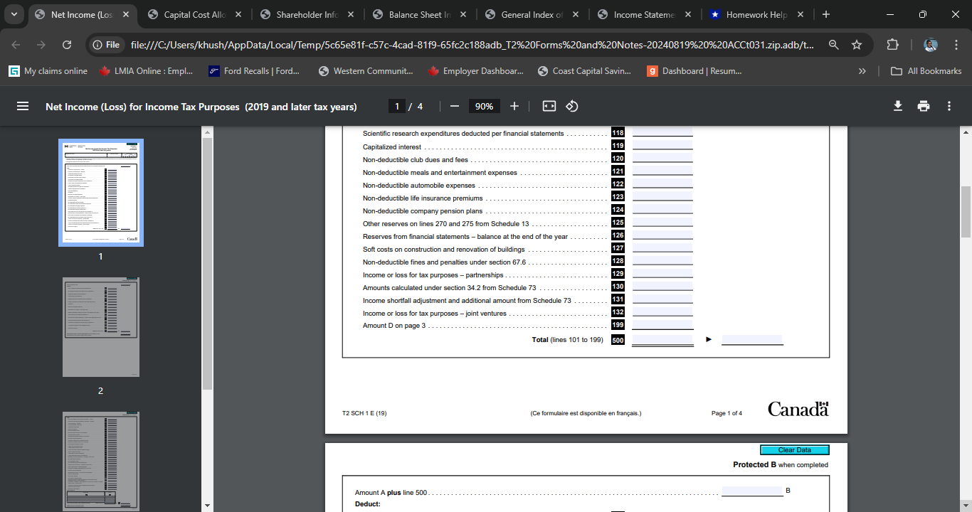 Has this address changed since the partnership? . . .. 067 020