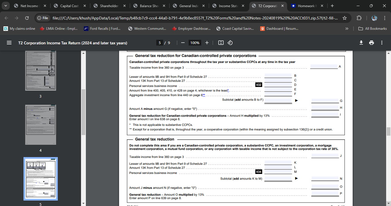 100% + Clear Data Protected B when completed Refundable portion of Part