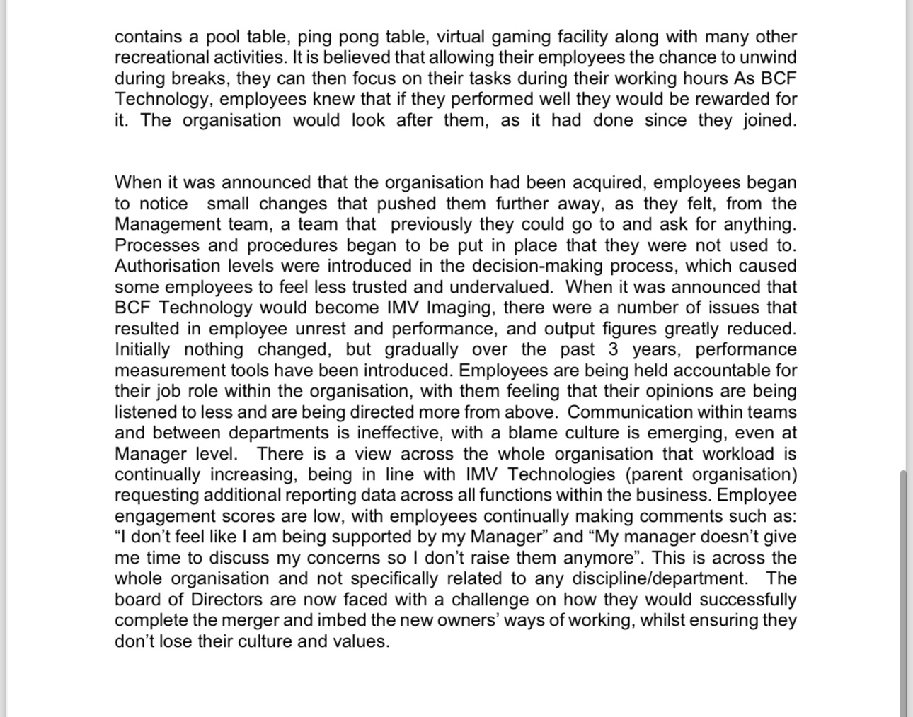  Please write a single report. INSTRUCTIONS Taking the role of an