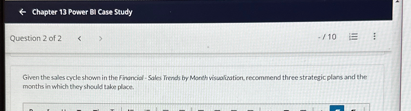  Chapter 13 Power BI Case Study Question 2 of 2 -10