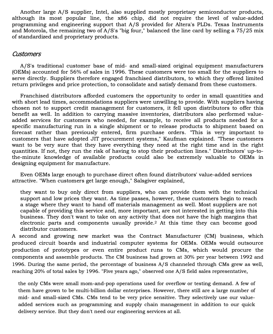 to switch some of theirpurchases to Express? (Use figures to calculate) 2.