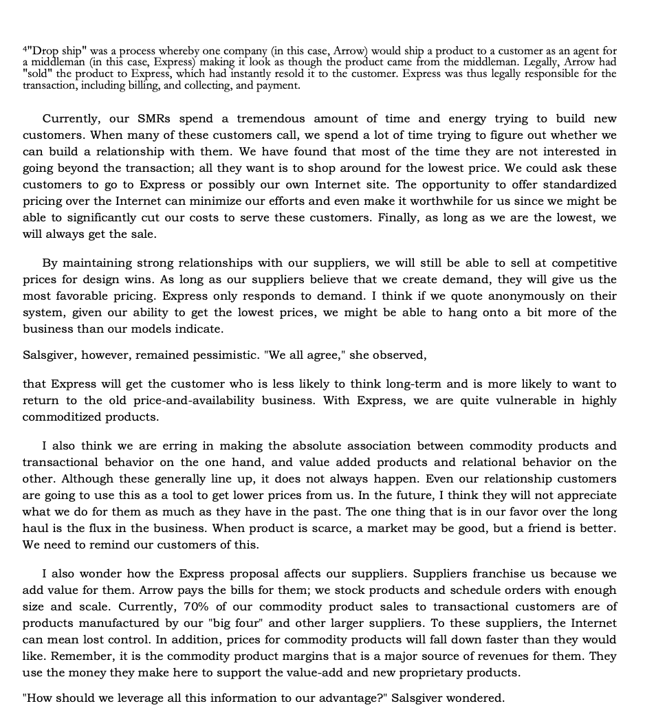 remaining 40% will switch. Yes?Note also that gross margins of 12.5 and