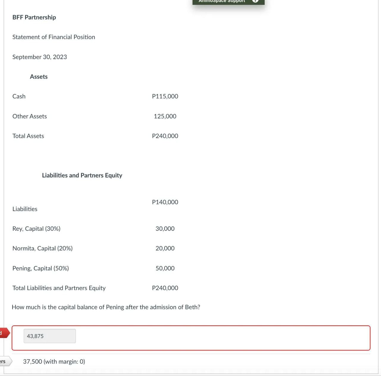 The c0rrect answer is already provided. I just need the s0lution to