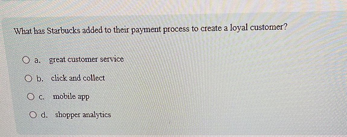  What has Starbucks added to their payment process to create a