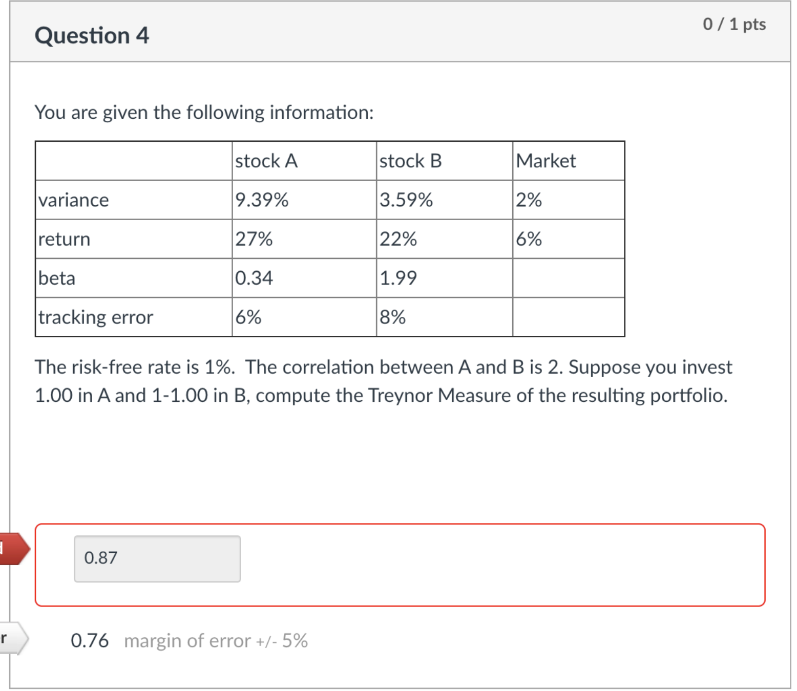 How to calculate this question? . o 1 ts Question4 I p