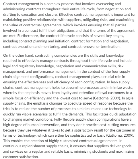  Contract management is a complex process that involves overseeing and administering