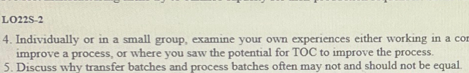  LO22S-2 4. Individually or in a small group, examine your own