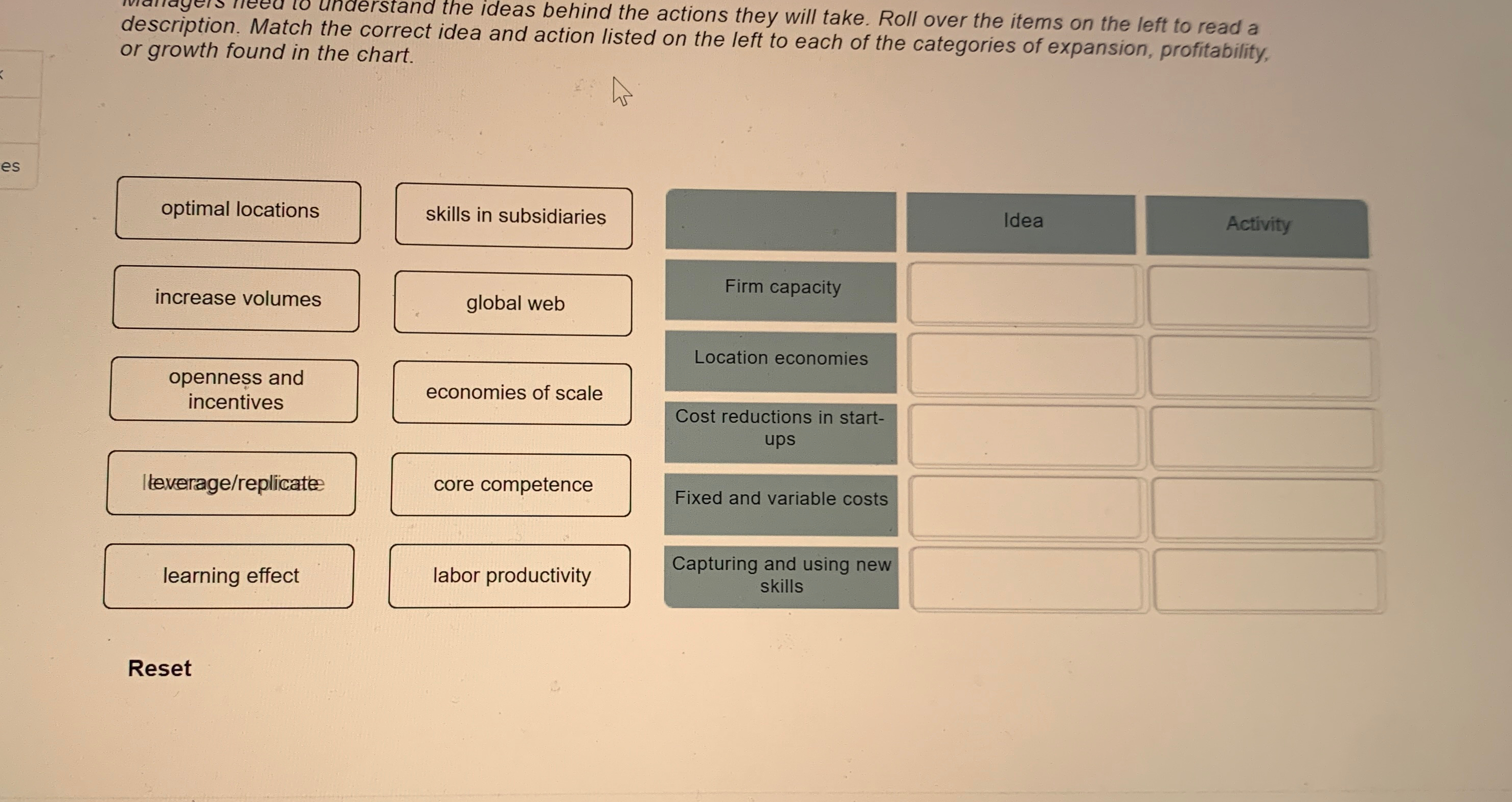 stand the ideas behind the actions they will take. Roll over