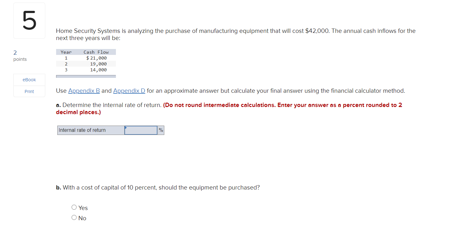 Taxes Earnings after taxes $ Depreciation Cash flow 0 2 points Skipped