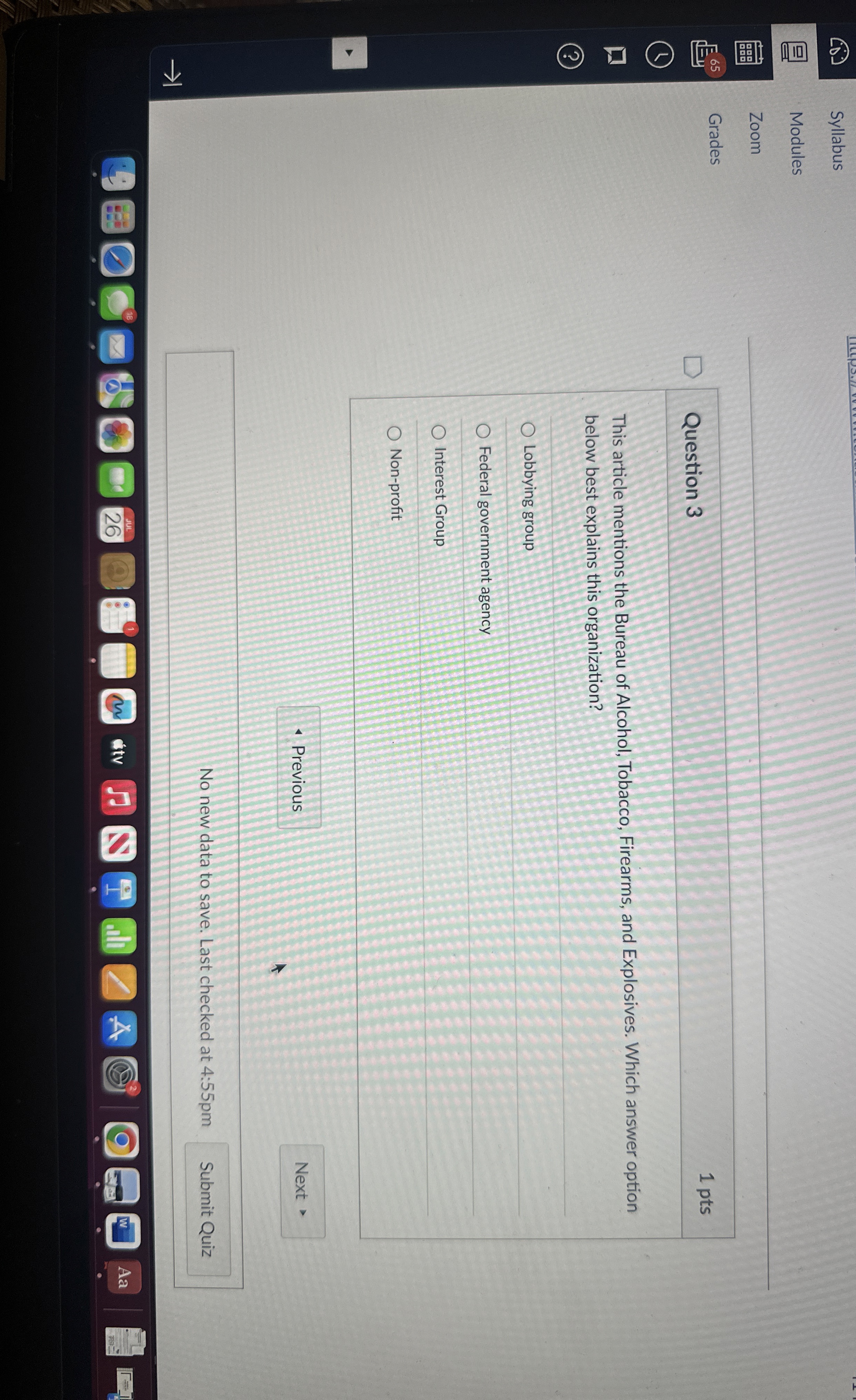  Syllabus Modules Zoom Grades Question 3 1 pts This article mentions