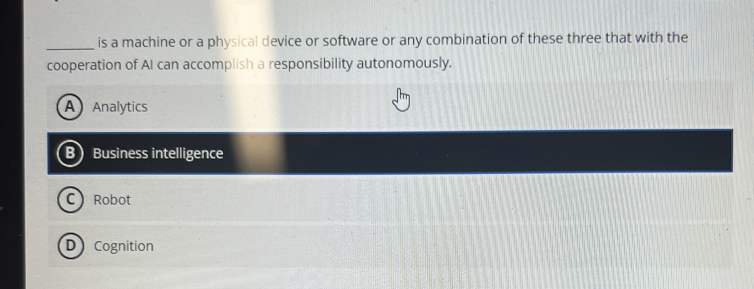  is a machine or a physical device or software or any