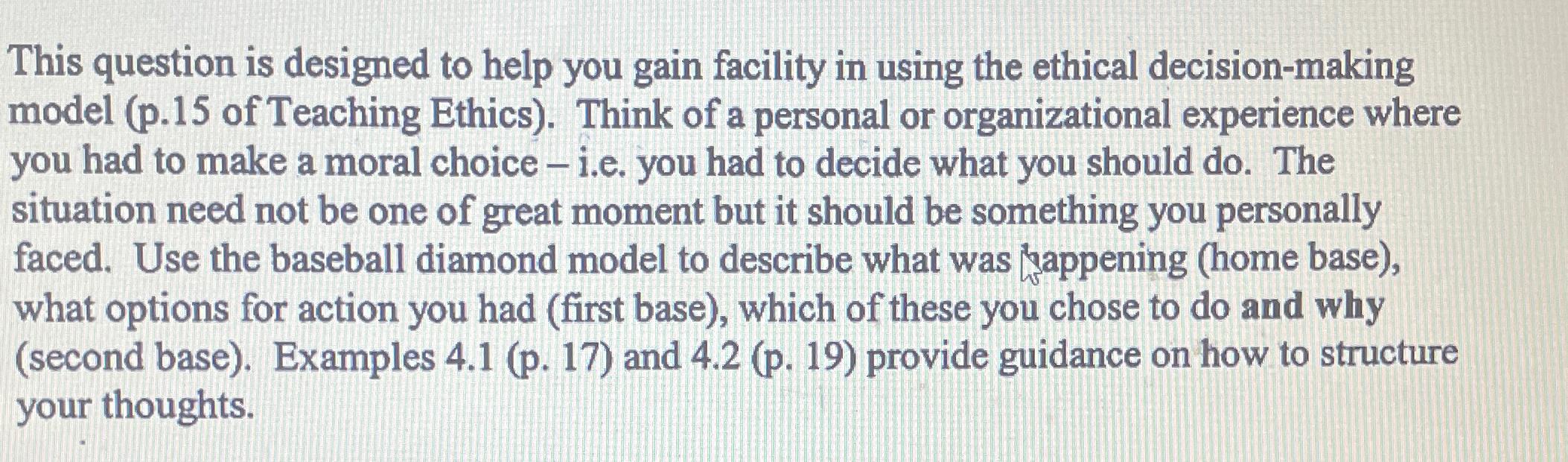  This question is designed to help you gain facility in using