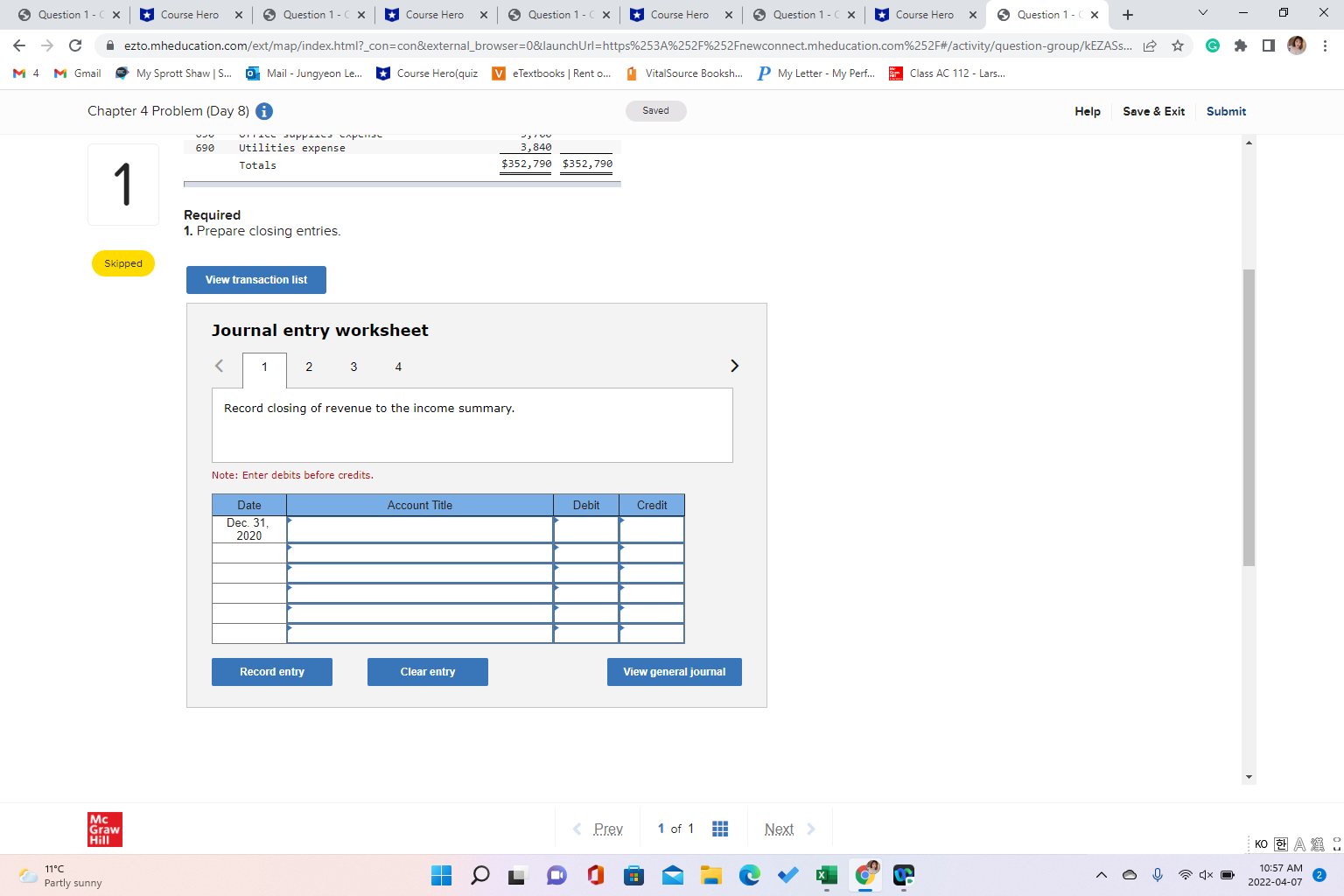in those formats? Question 1 - C X Course Hero x |