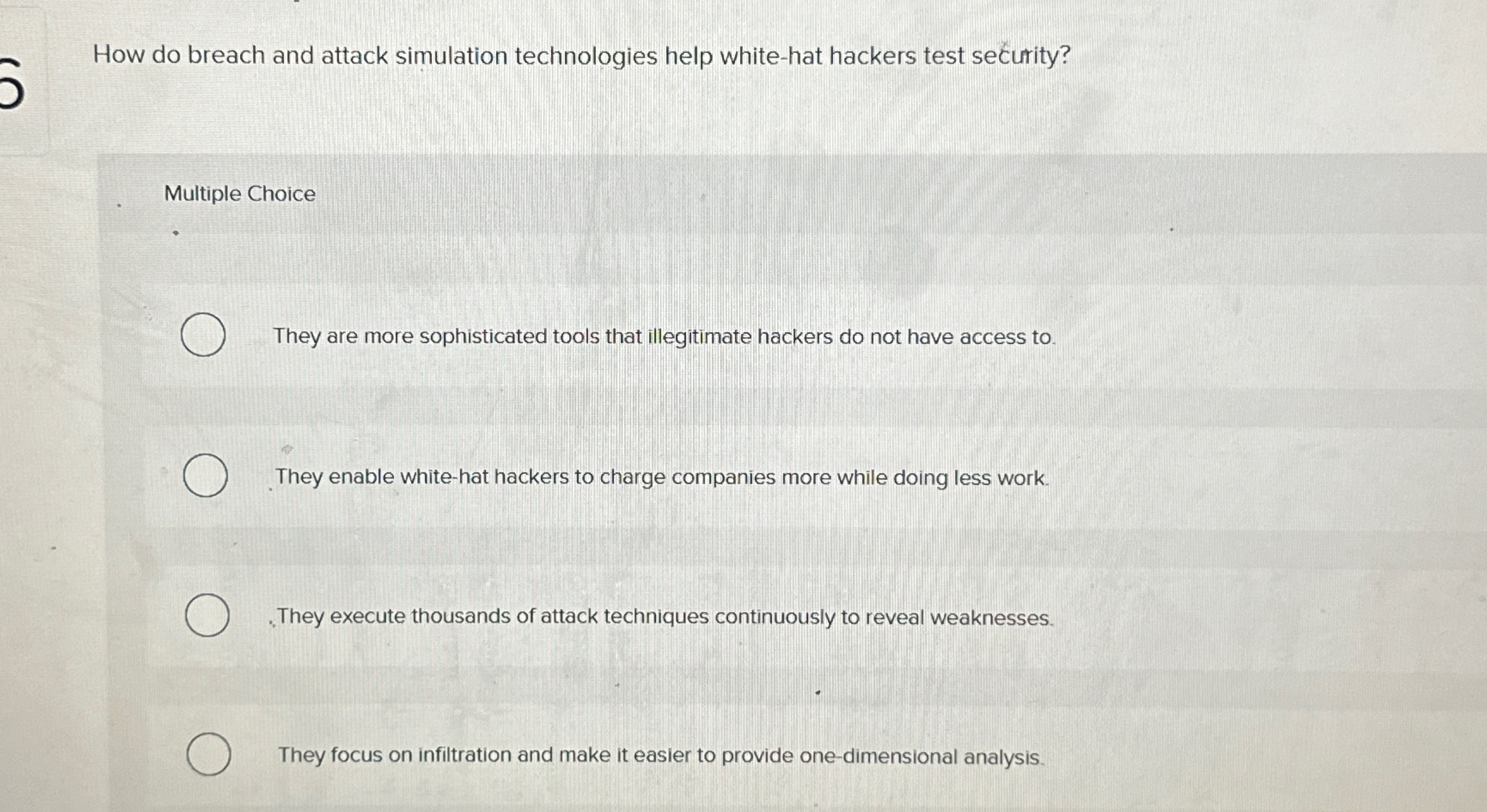  How do breach and attack simulation technologies help white-hat hackers test