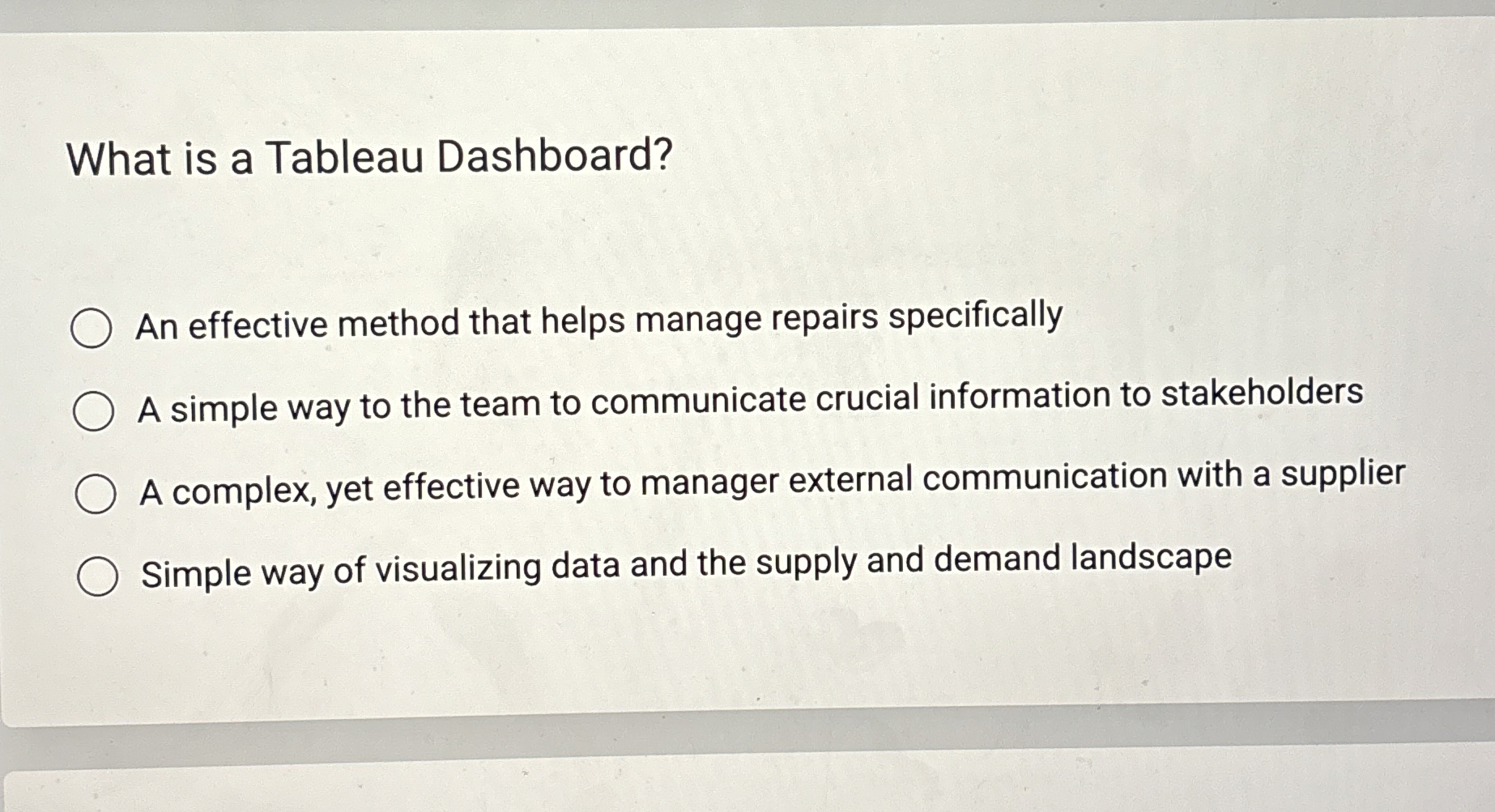  What is a Tableau Dashboard? An effective method that helps manage