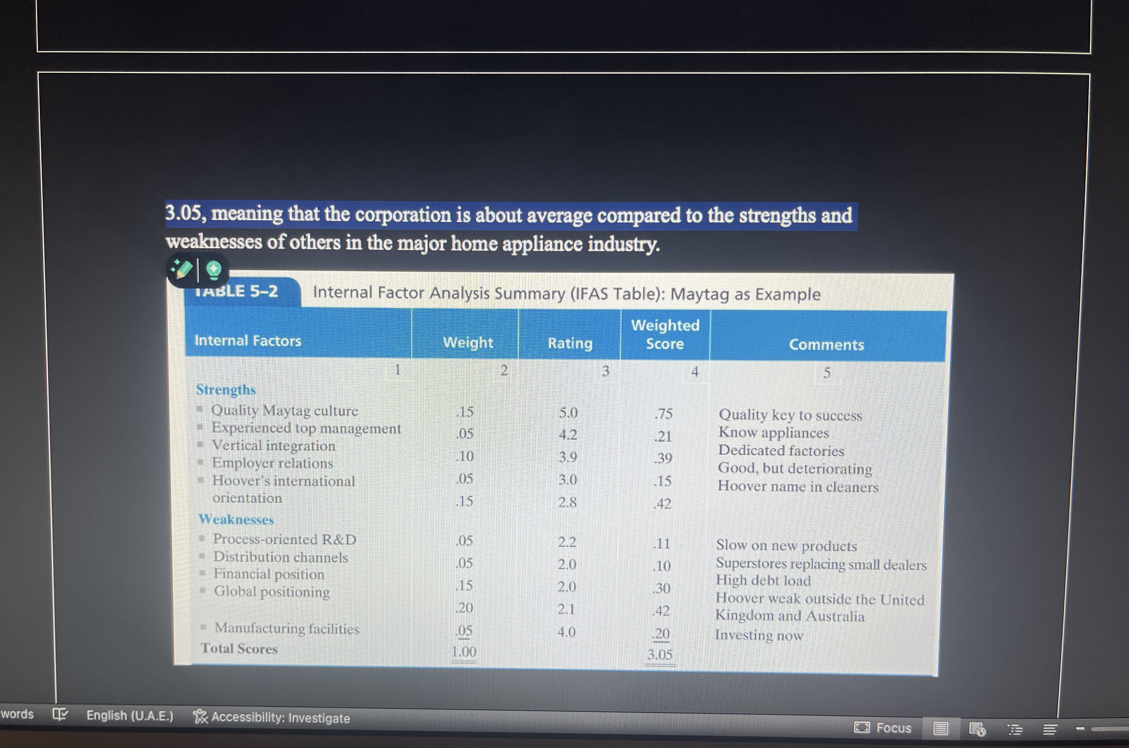  Do an internal factor analysis for Zoom, same as the example
