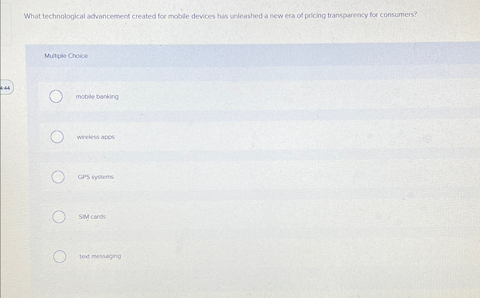  What technological advancement created for mobile devices has unleashed a new