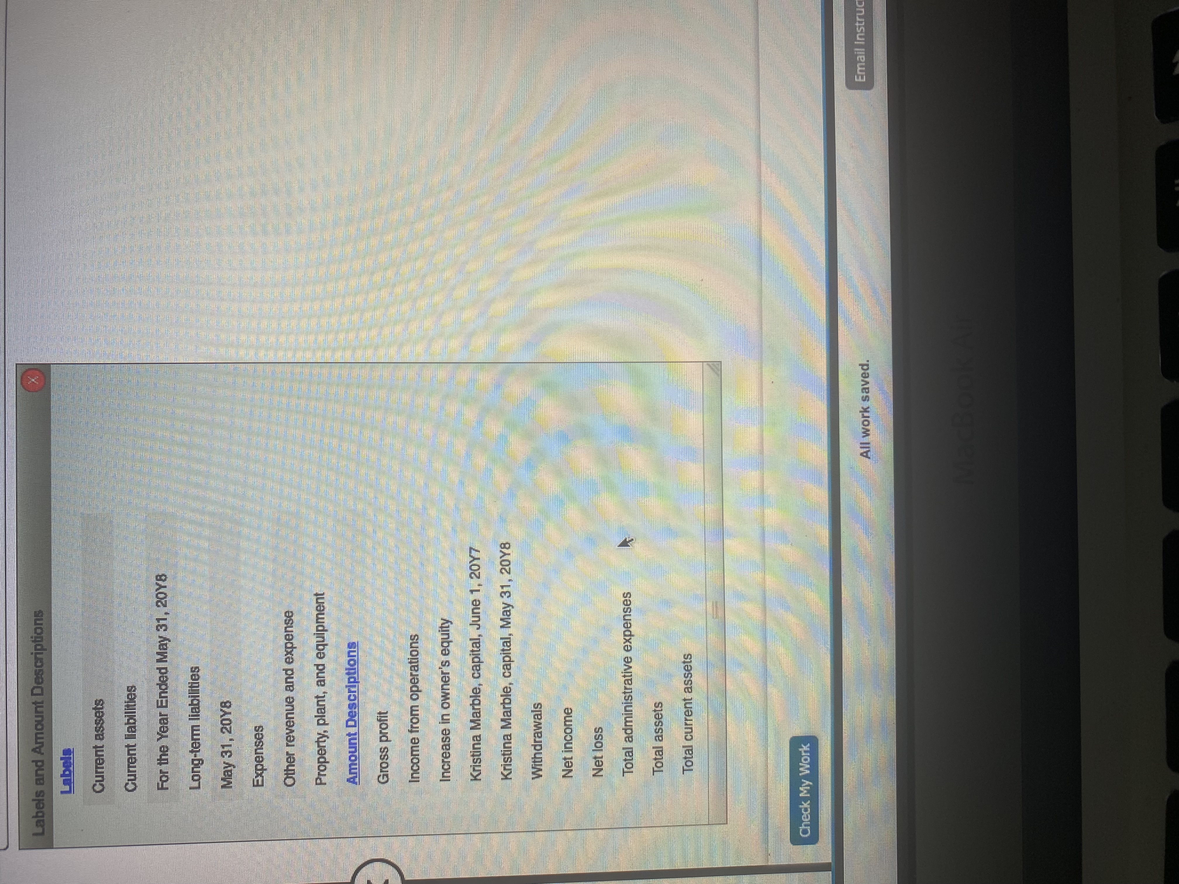 and their o balances appear in the ledger of Druid Hills Co.