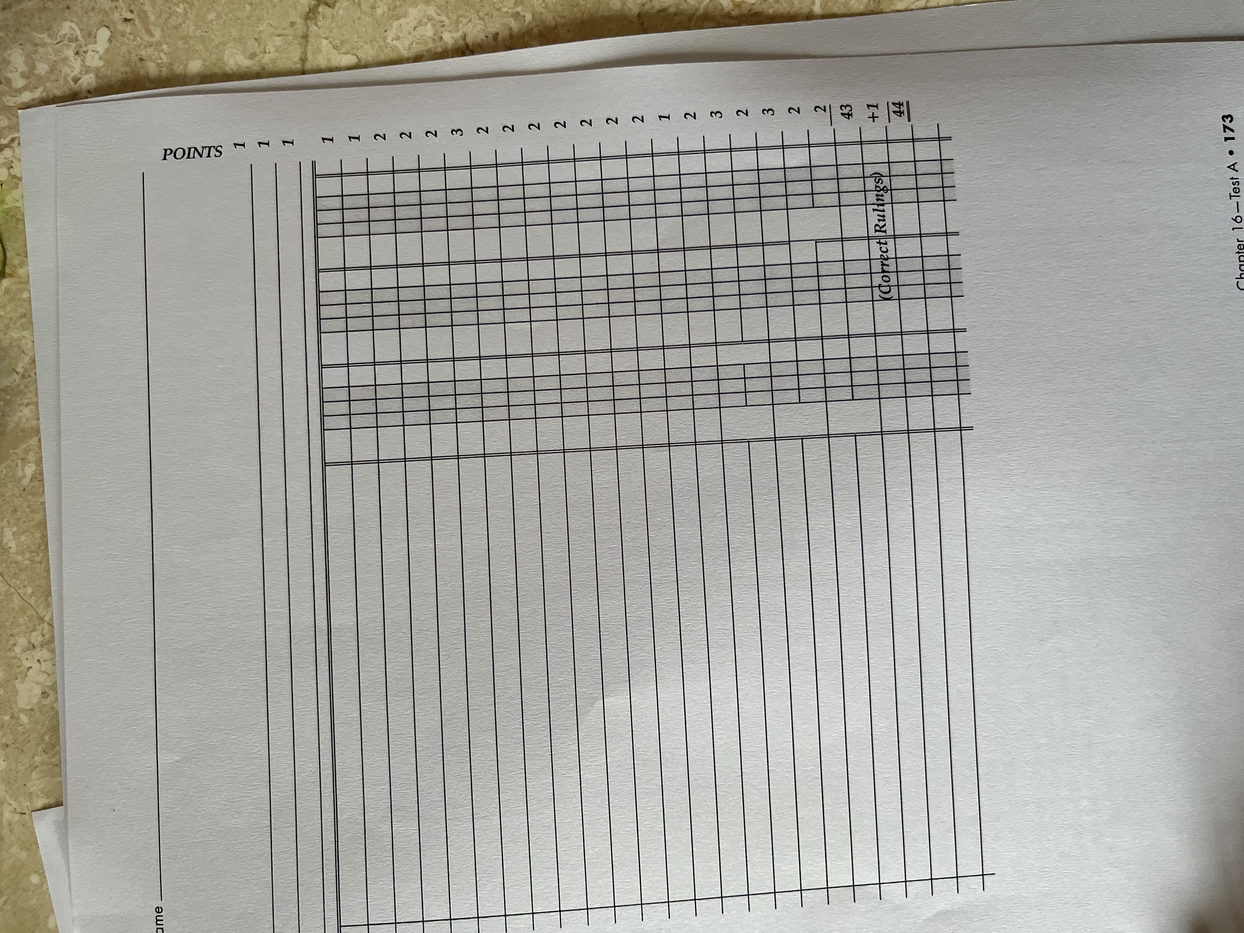an income statement down to the gross profit line. Prepare a vertical