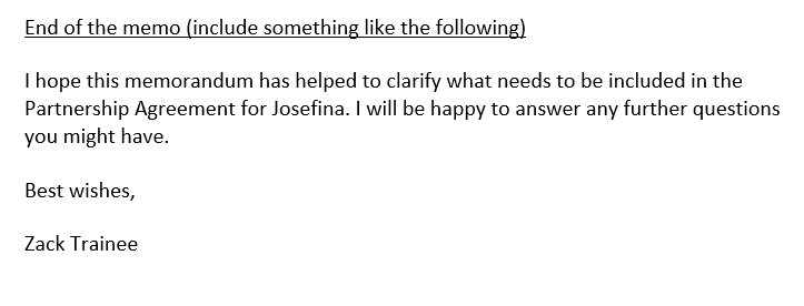 conducted the research for you regarding the key points to be included