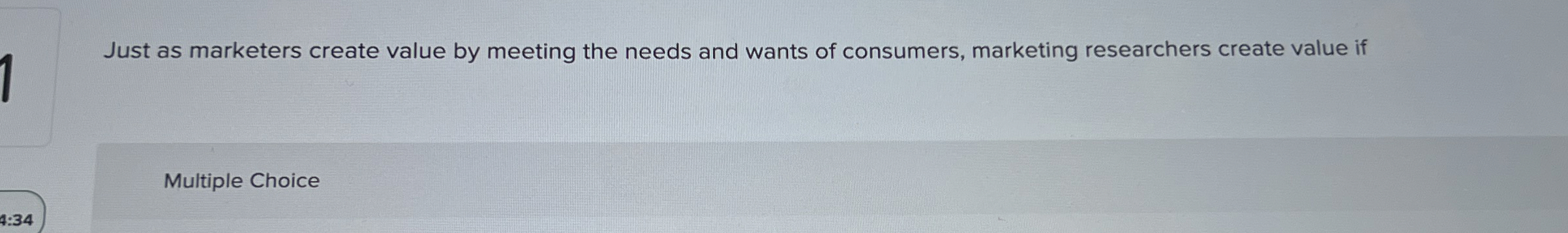  Just as marketers create value by meeting the needs and wants