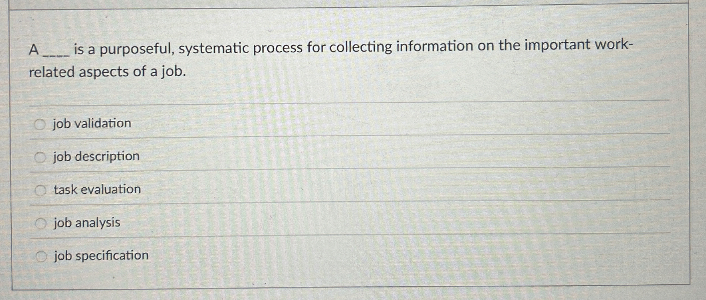  A q, is a purposeful, systematic process for collecting information on