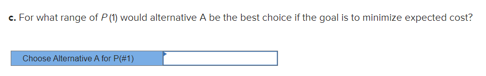 is reluctant to assign probabilities to the states of nature Assuming the