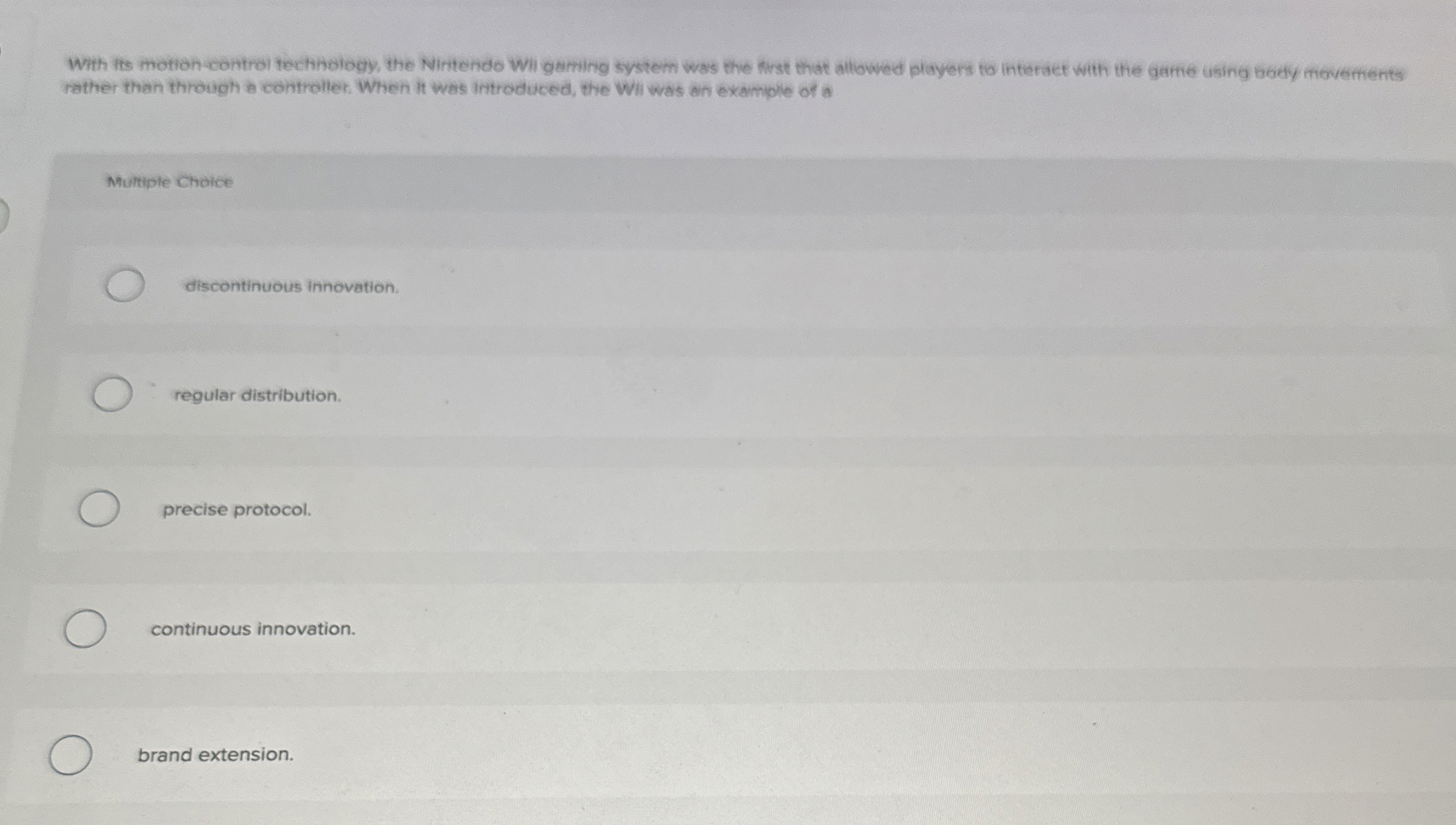  rather than through a controllet. When it was Introduced, the Wil