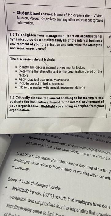 critically discuss the current challenges for managers and evaluate the implications thereof
