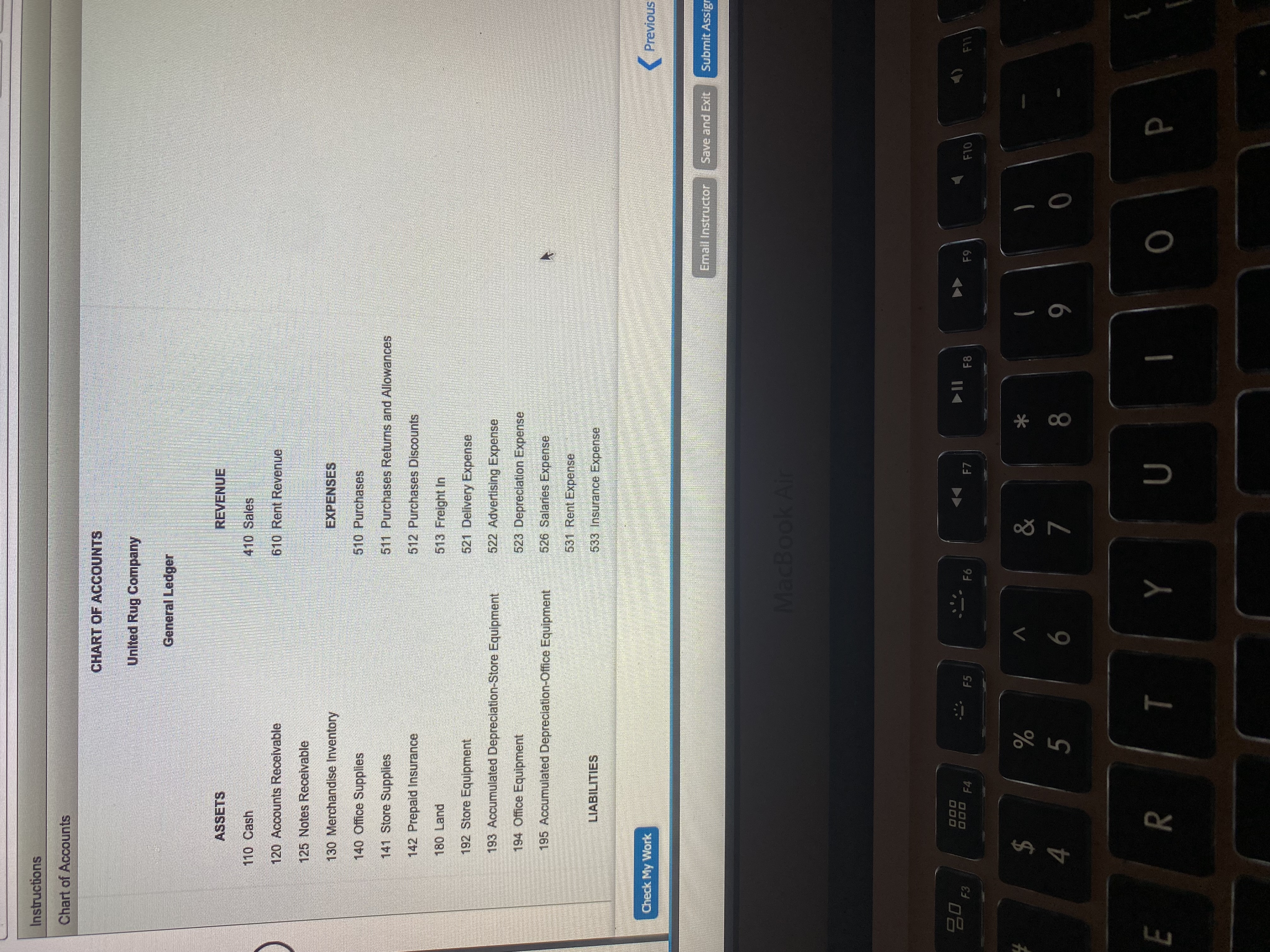 April 30, 20Y7: Merchandise inventory, May 1, 2016 $337,800 Merchandise inventory, April