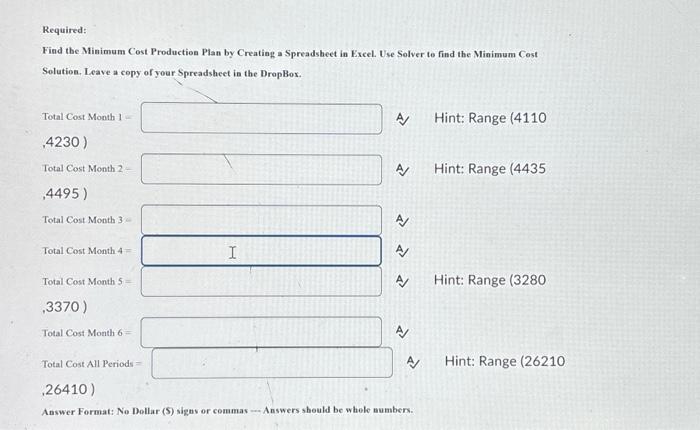 aggregate plan that uses inventory, regular time, overtime, subcontract and backorders. Regular