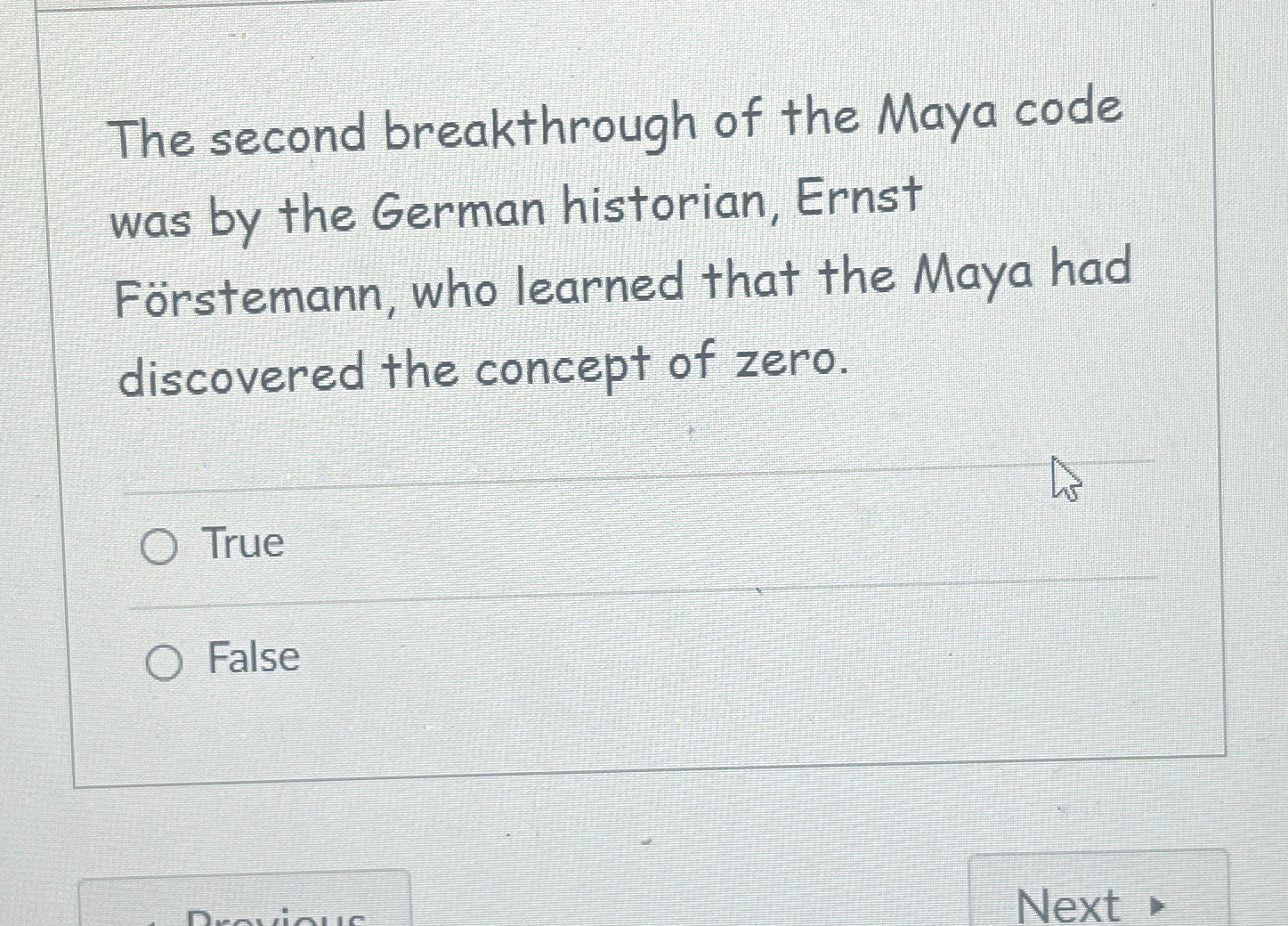  The second breakthrough of the Maya code was by the German