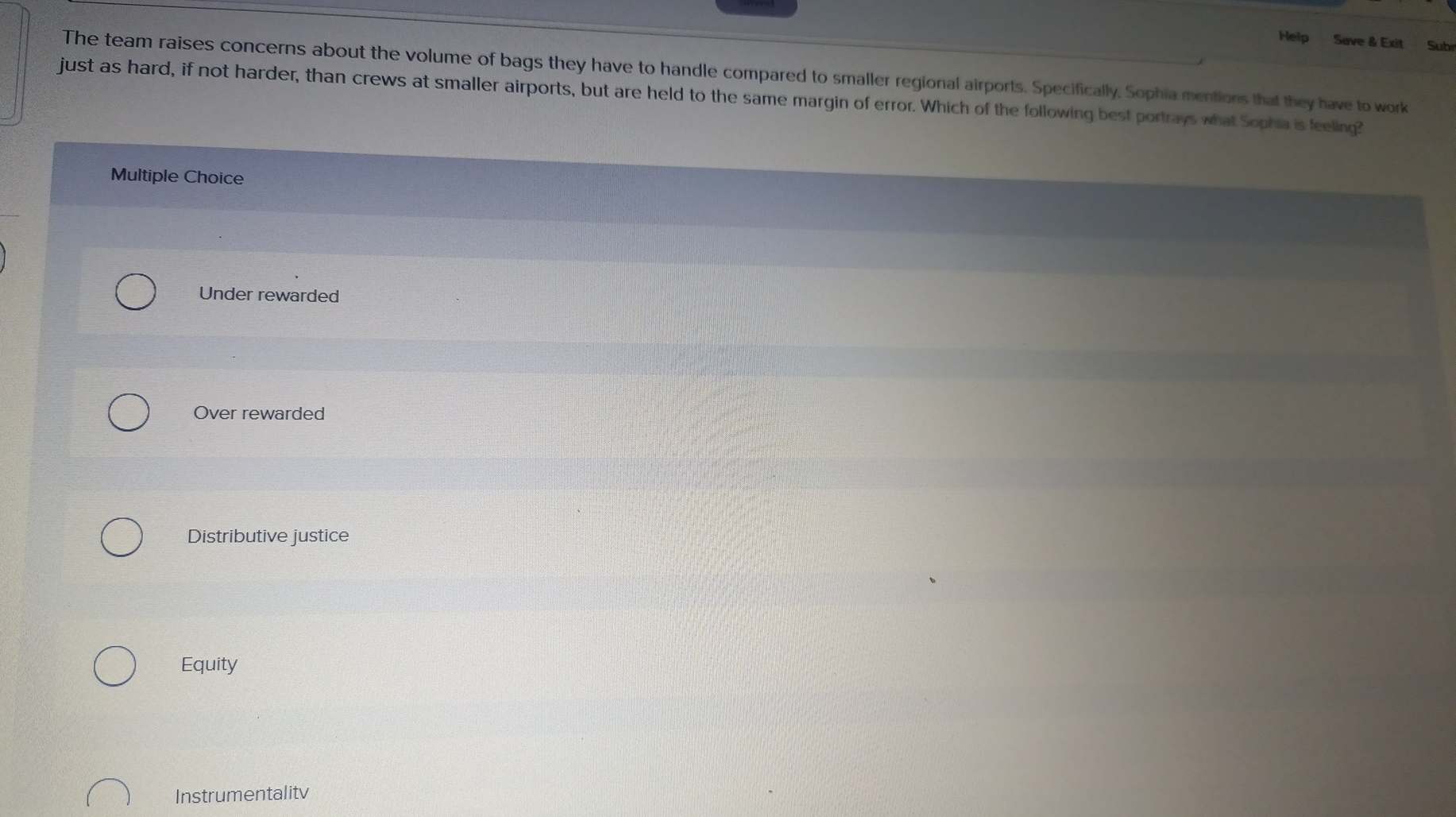  Help Save 8 Exit The goal seems to be a non-starter