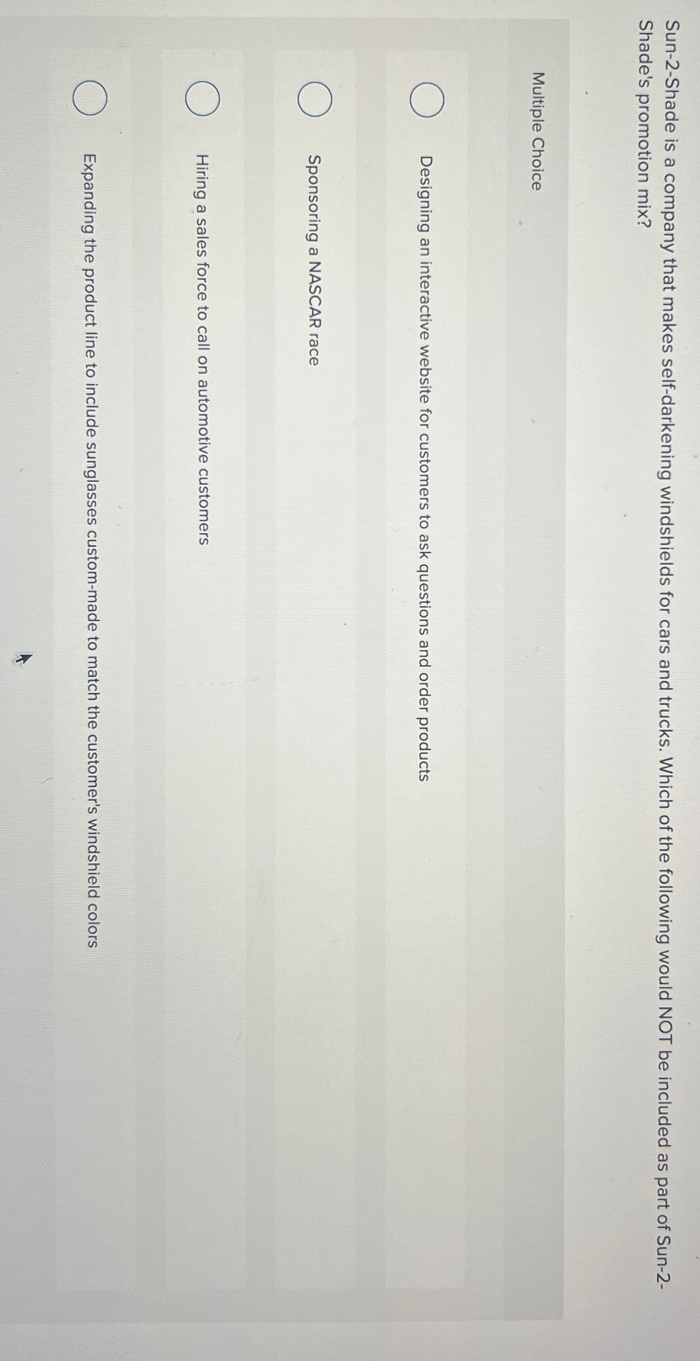  Sun-2-Shade is a company that makes self-darkening windshields for cars and