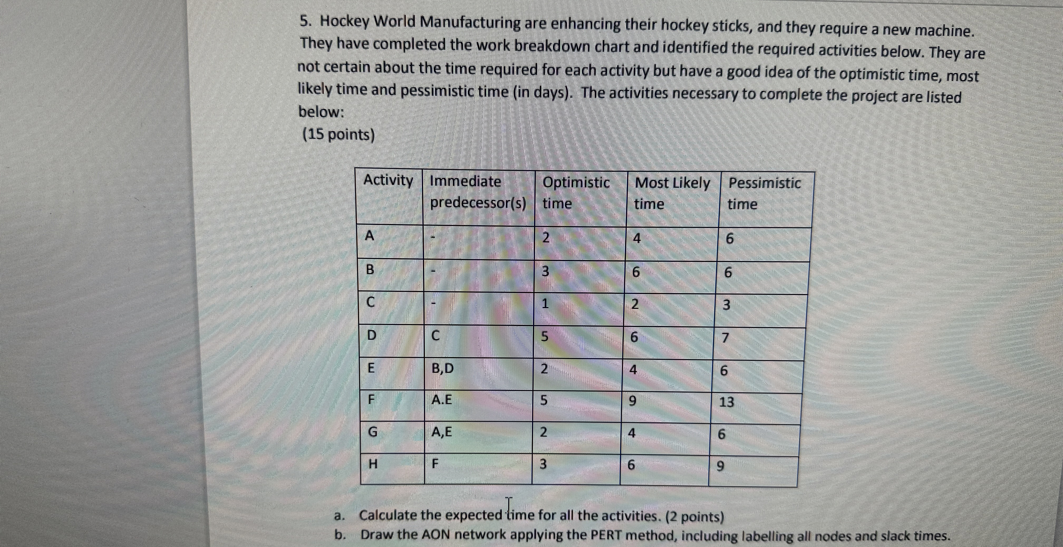  How to solve A and B. 