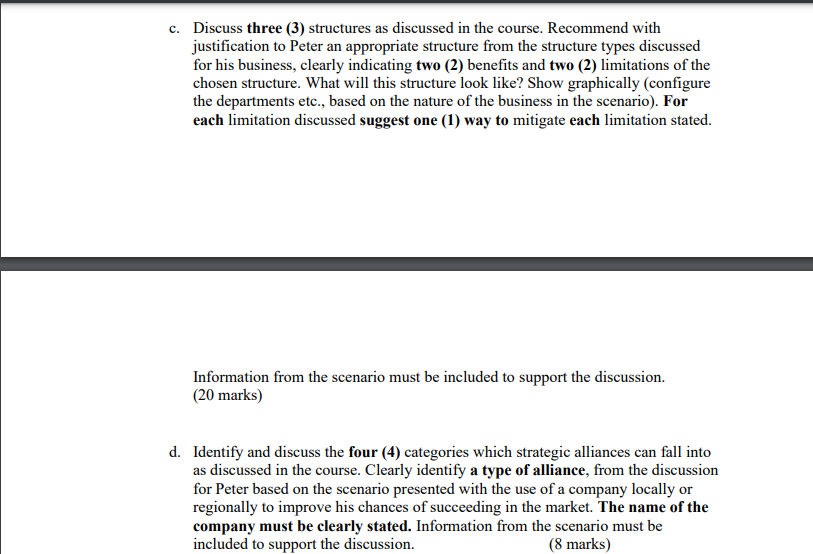 and footwear sector. Peter has completed research into the operations of similar