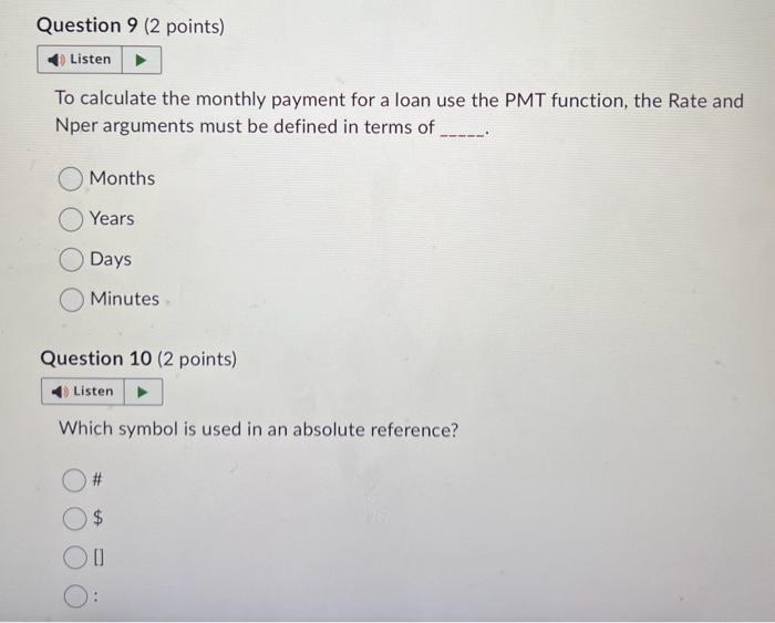 to enter formulas manually. True False The order in which a typical