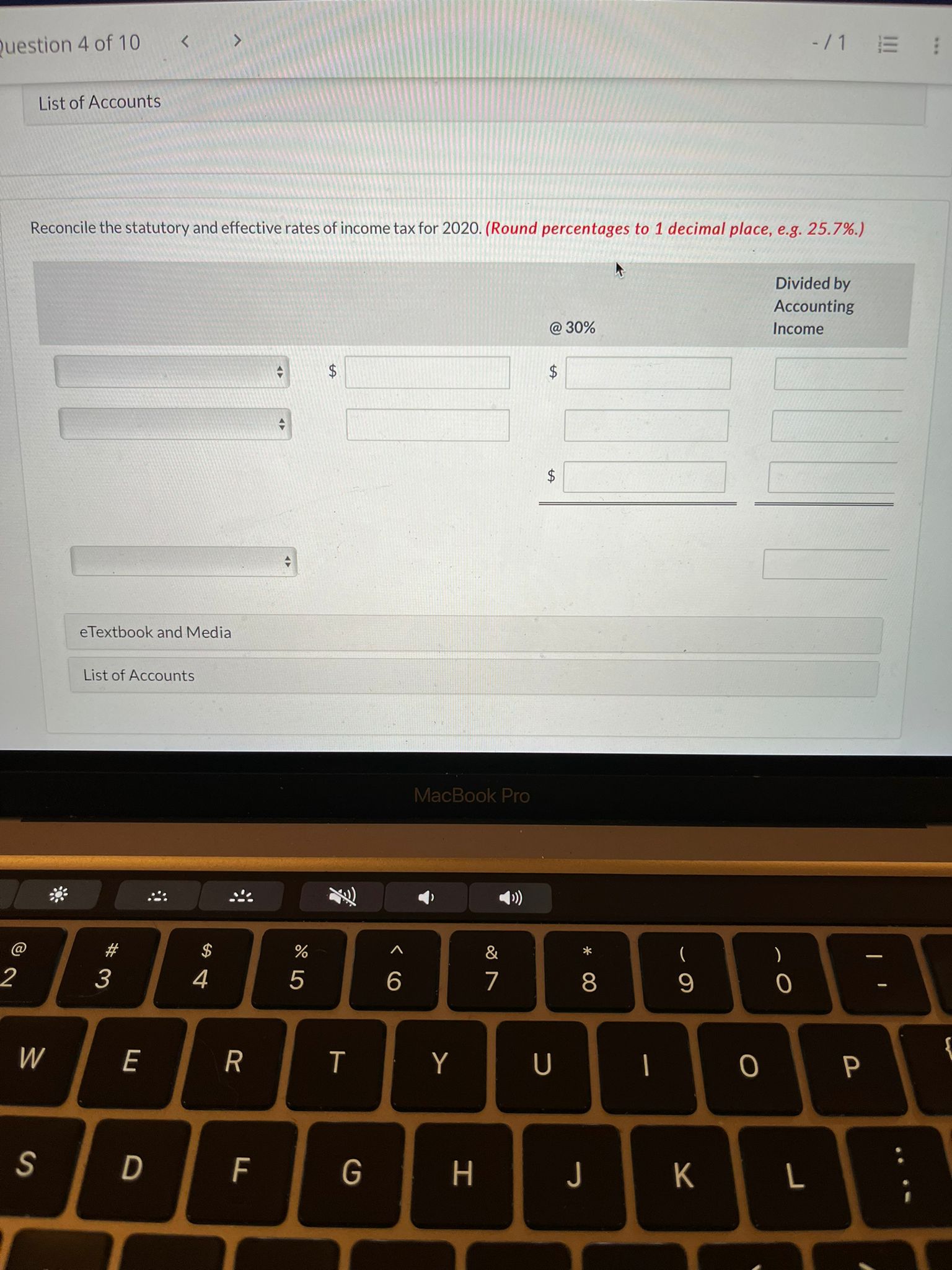 income reported on the nancial statements. 1. Capital cost allowance (on the