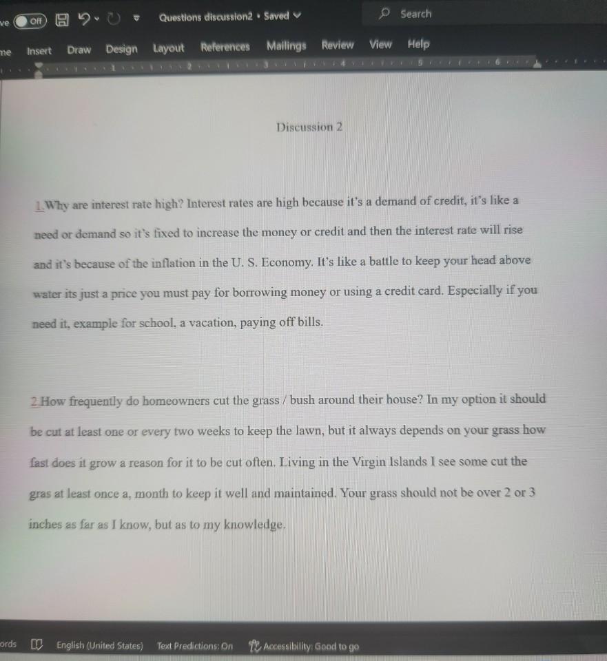 pl ease help me with my grammar 1. Why are interest