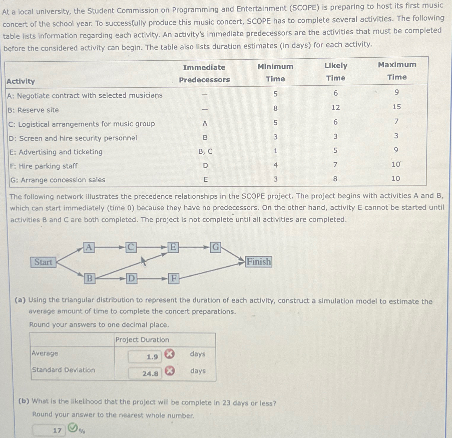  At a local university, the Student Commission on Programming and Entertainment