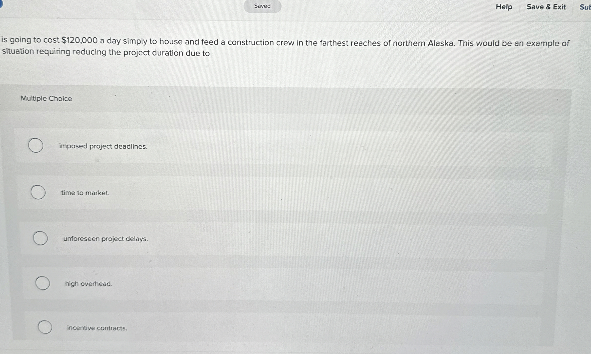  Help Save & Exit Sut is going to cost $120,000 a