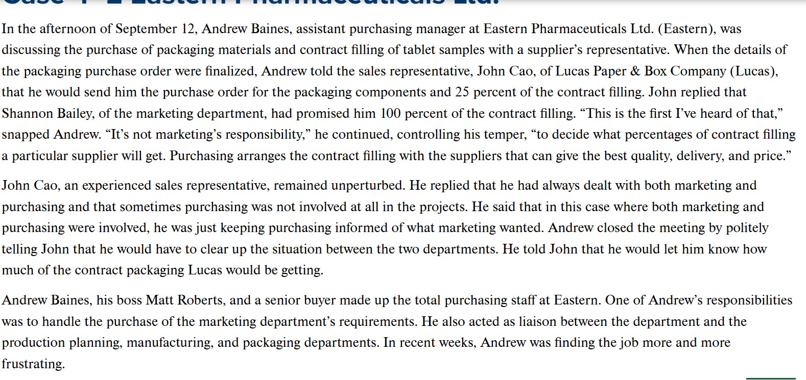  Major Facts - What facts could be causing the issue or