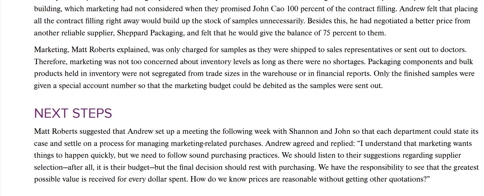 is the key issue to be analyzed? State here the major problem