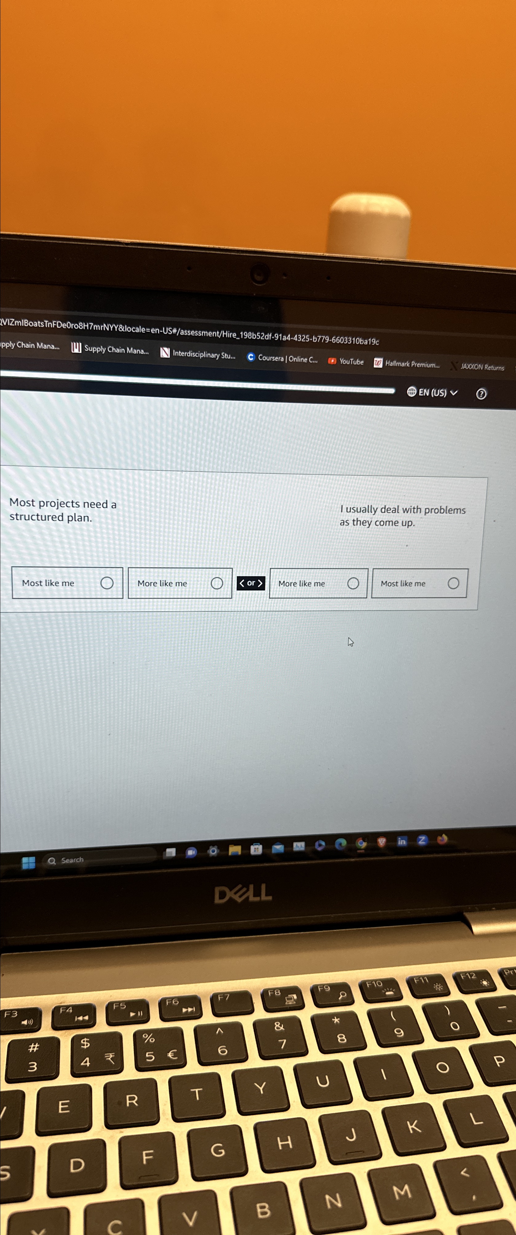  Most projects need a I usually deal with problems structured plan.