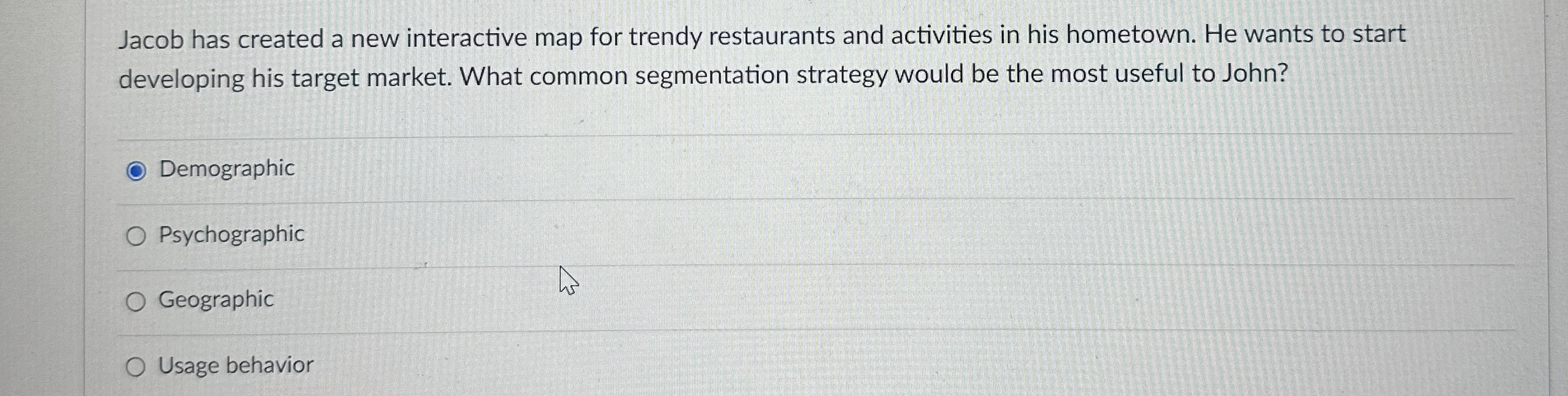  Jacob has created a new interactive map for trendy restaurants and