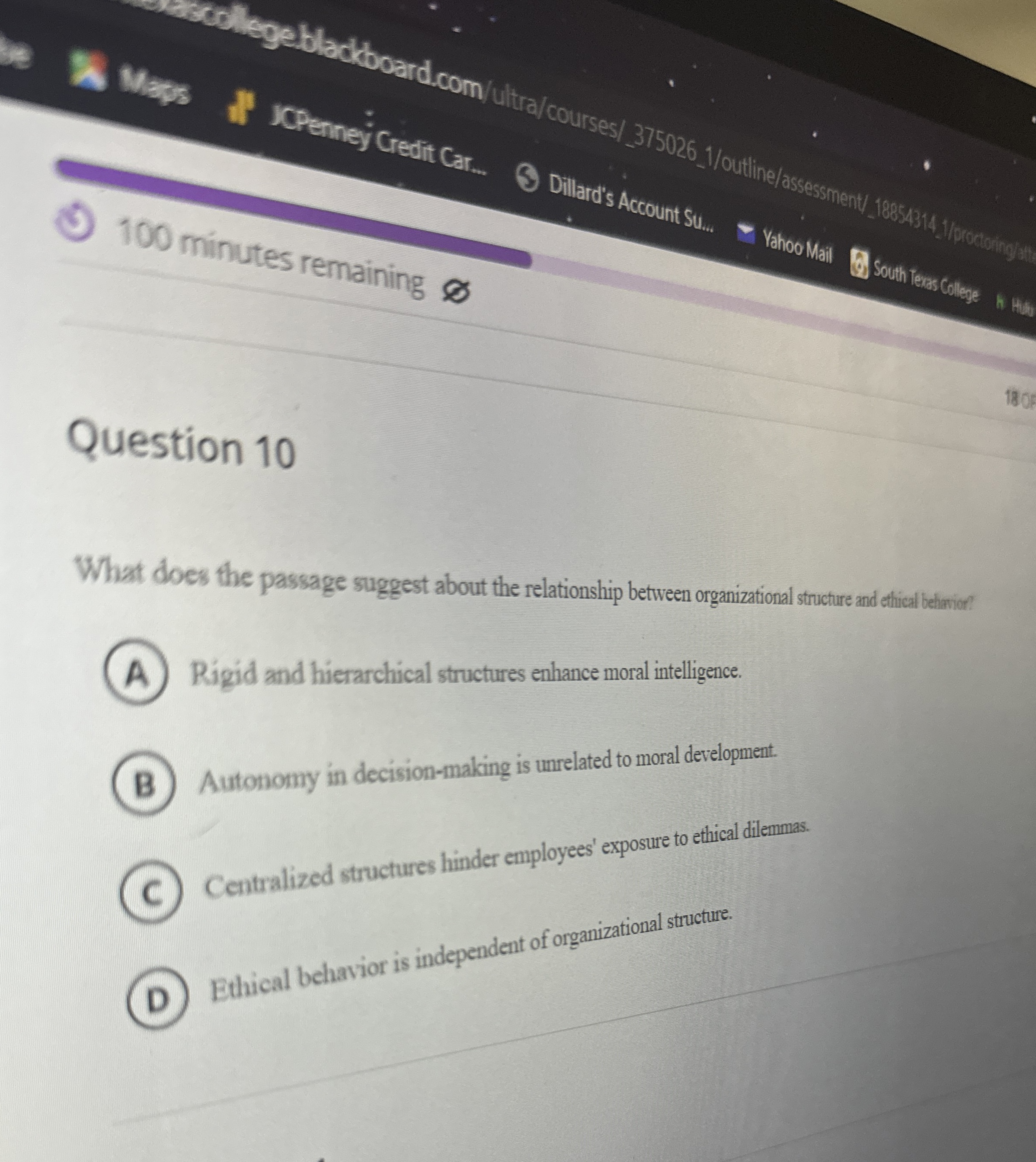  Question 10 What does the passage suggest about the relationship between