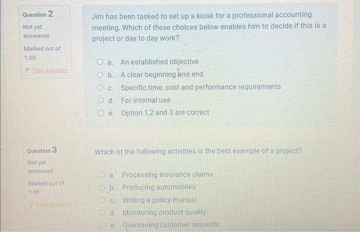  Jim has been tasked to set up a kiosk for a